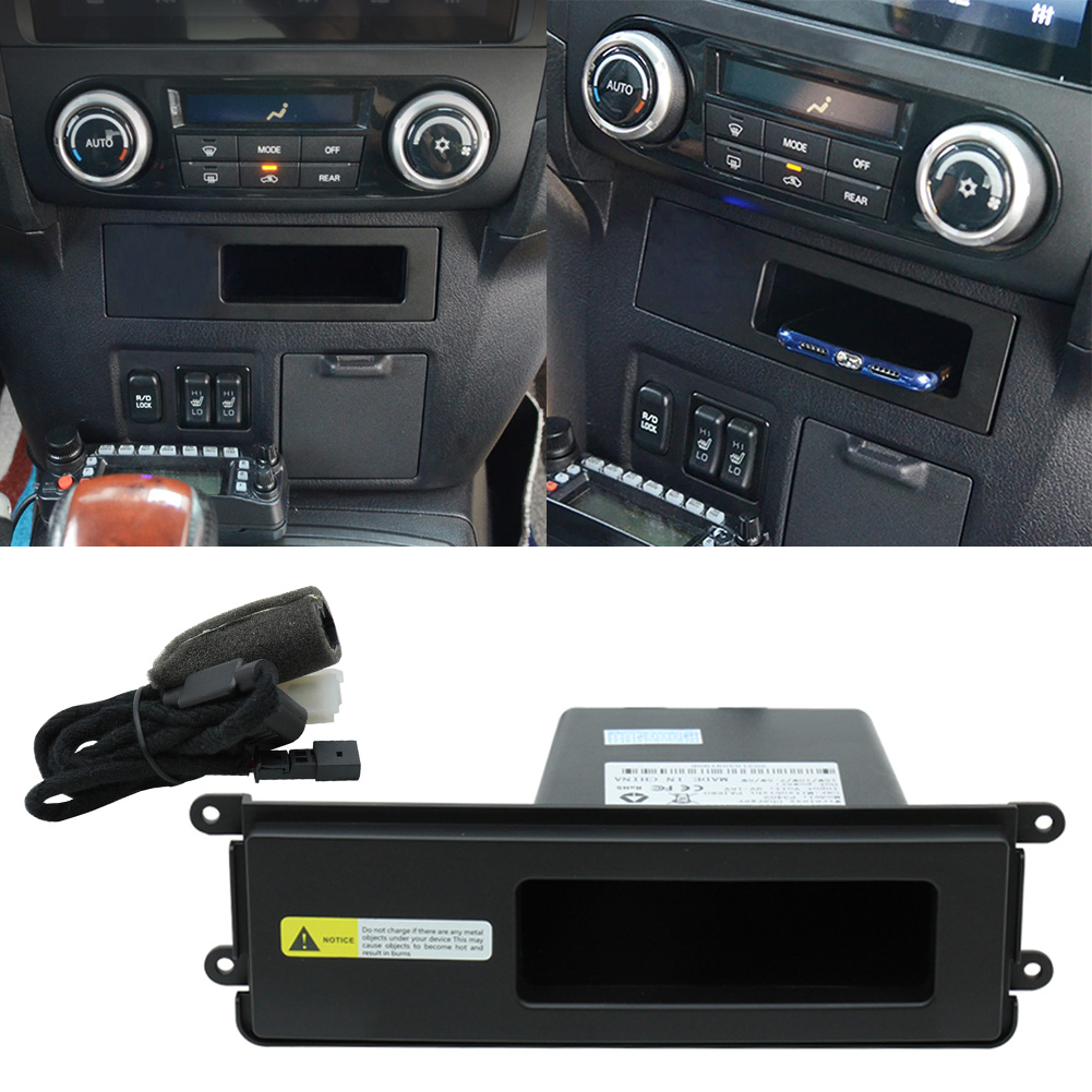 Wireless Phone Charger Pad - Mitsubishi Pajero 2017 2018 LHD 전용