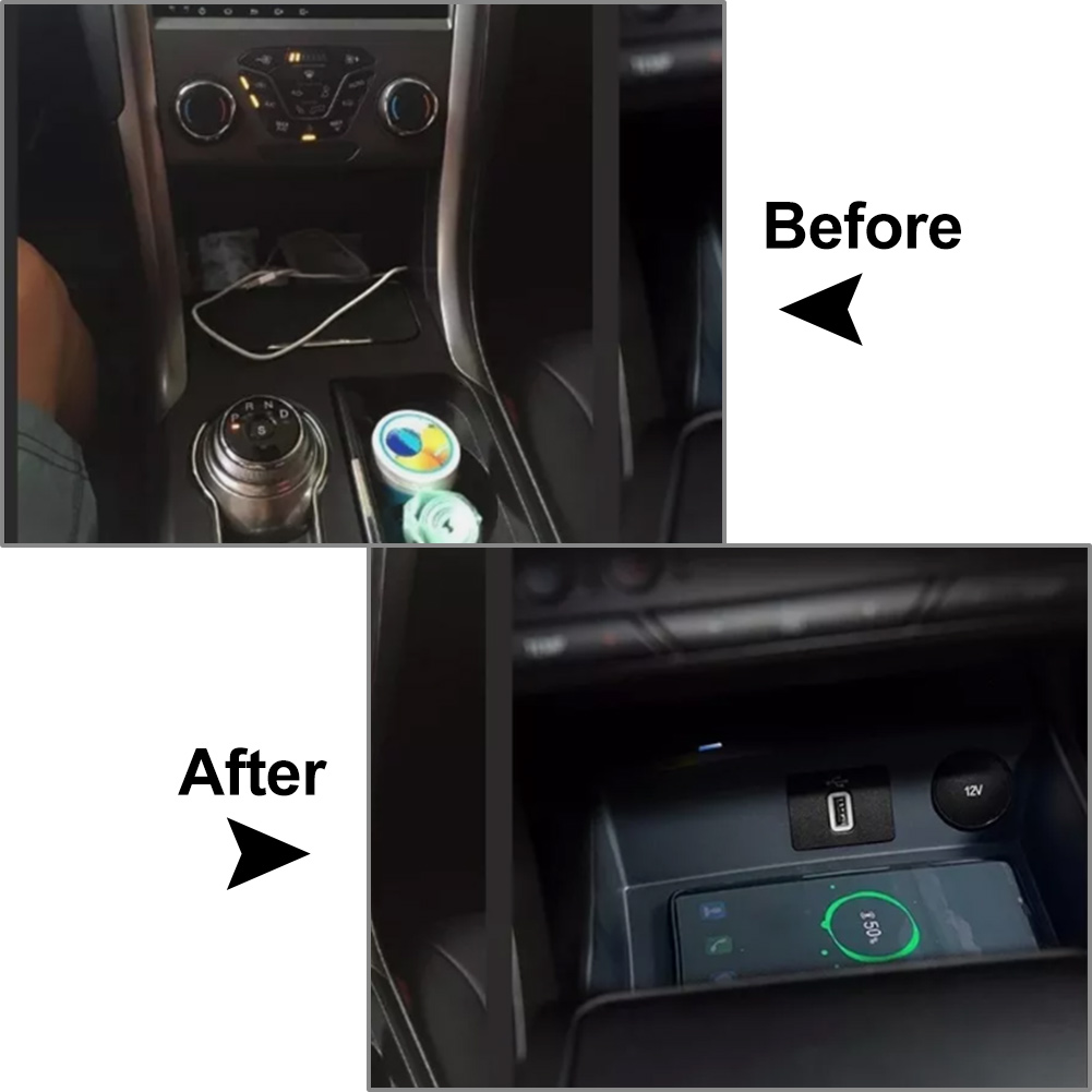 포드 몬데오 2015 2016 2017 2018 201 - Wireless Phone Charger Pad 리뷰 및 가격