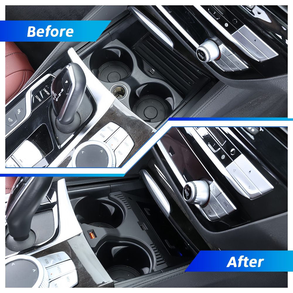 BMW 5 6 시리즈 G30 G31 G32 G38 20 - Wireless Phone Charger Pad 리뷰 및 가격