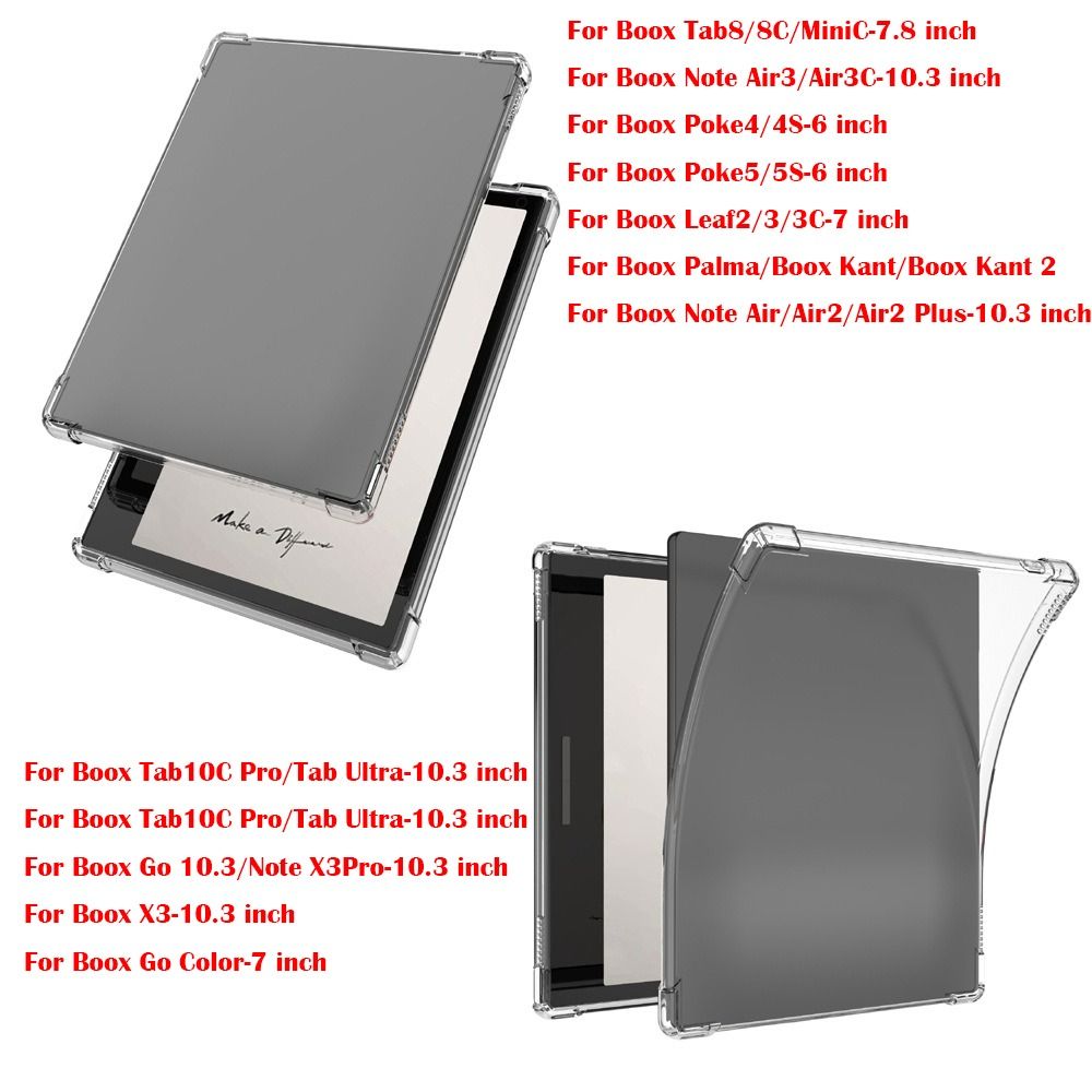 투명 E 잉크 태블릿 케이스 에어백 펜 홀더 포함 e- - E-Ink Tablet Reader 리뷰 및 가격