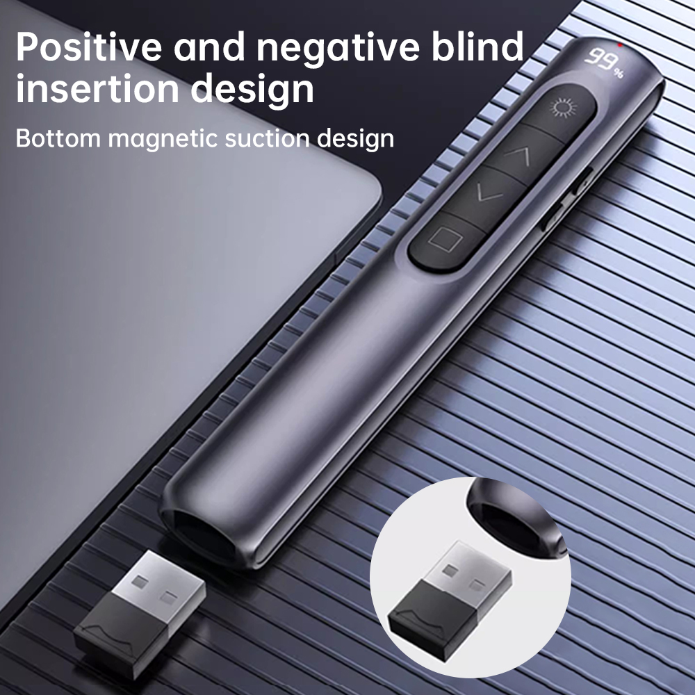 무선 페이지 터너 충전식 프리젠터 리모컨 PPT 포인터 - Laser Pointer Presenter 리뷰 및 가격