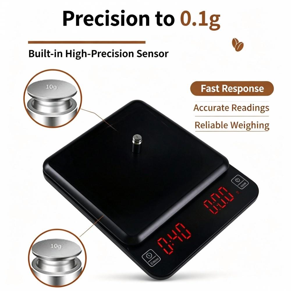 3kg/0.1g 고정밀 디지털 커피 저울, LED 휴대 - Electronics & Gadgets Charging Gocable 8 In 1 Edc 100W Cable 리뷰 및 가격