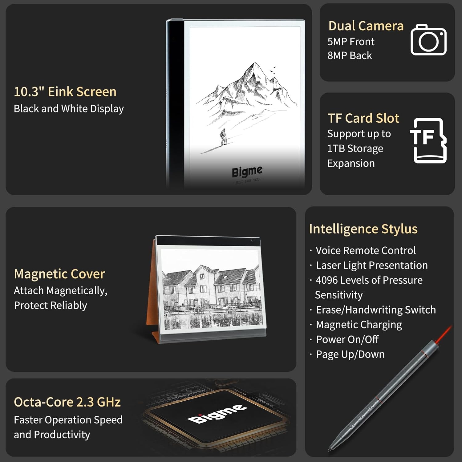 10.3인치 E-Ink 태블릿 4G 64GB 페이퍼 스 - E-Ink Tablet Reader 리뷰 및 가격