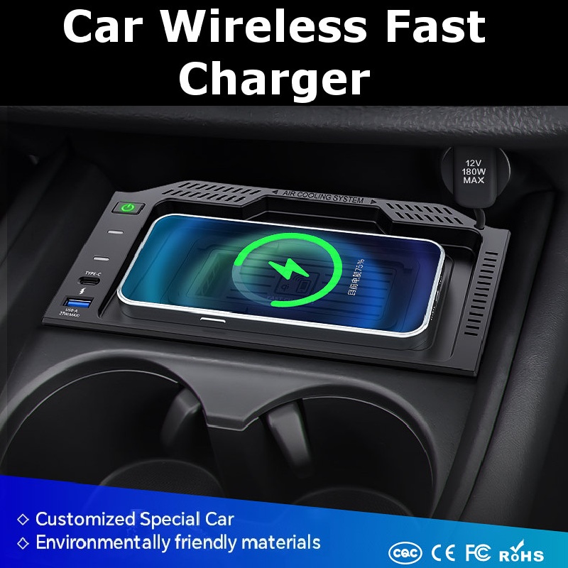 15W 자동차 무선 충전기 QI 전화 충전기 혼다 ZR - Wireless Phone Charger Pad 리뷰 및 가격