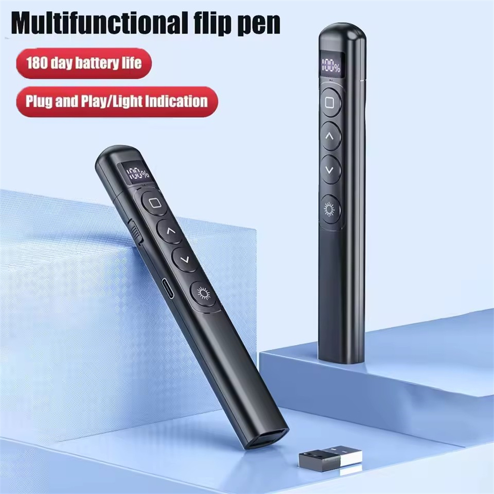 플립펜 프레젠테이션 클리커 RF 2.4GHz 파워포인트 - Laser Pointer Presenter 리뷰 및 가격